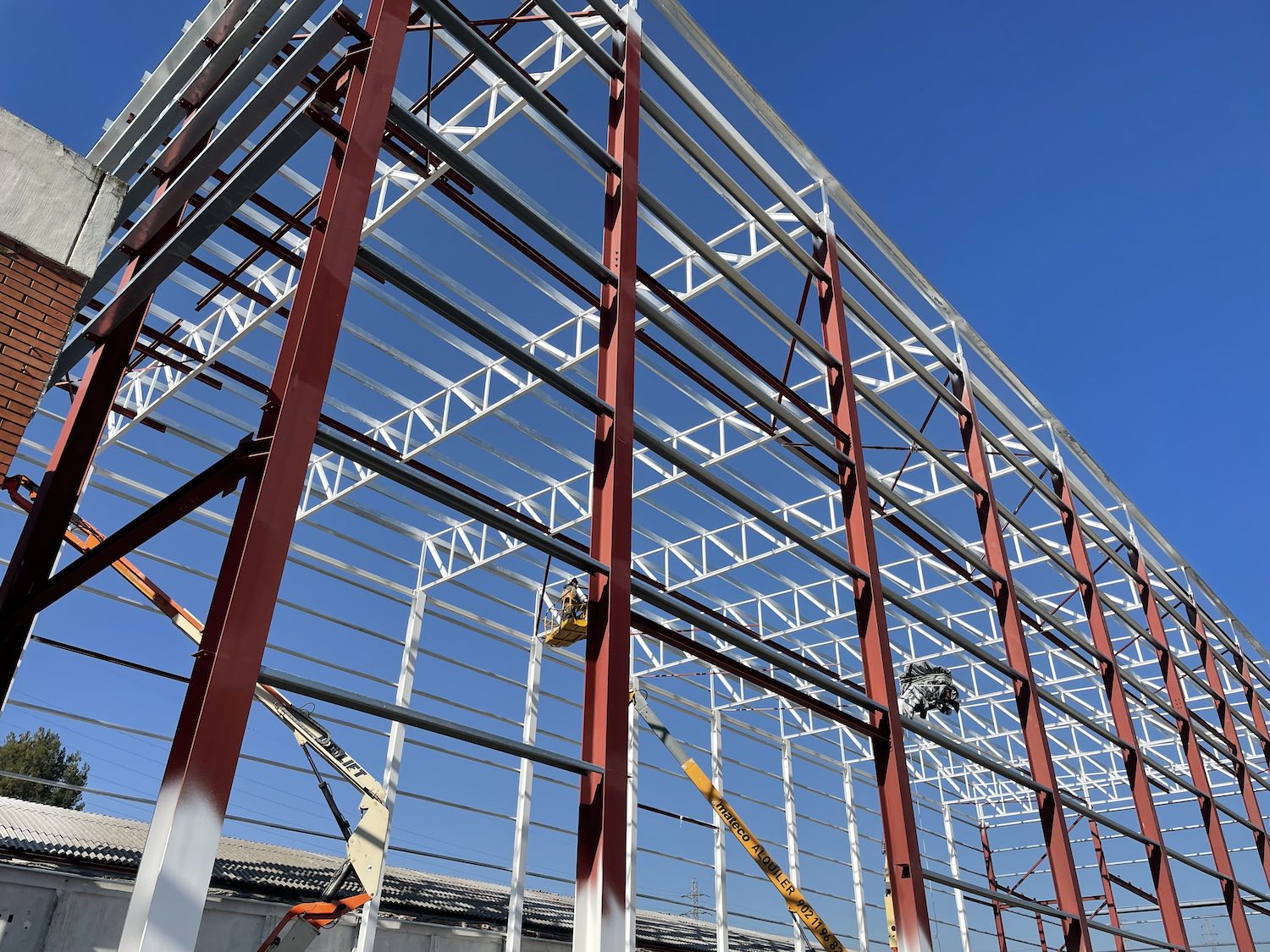 Estructuras metalicas nave